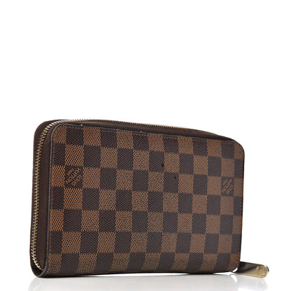 Louis Vuitton Damier Ebene Zippy Organizer Wallet 3 of 14