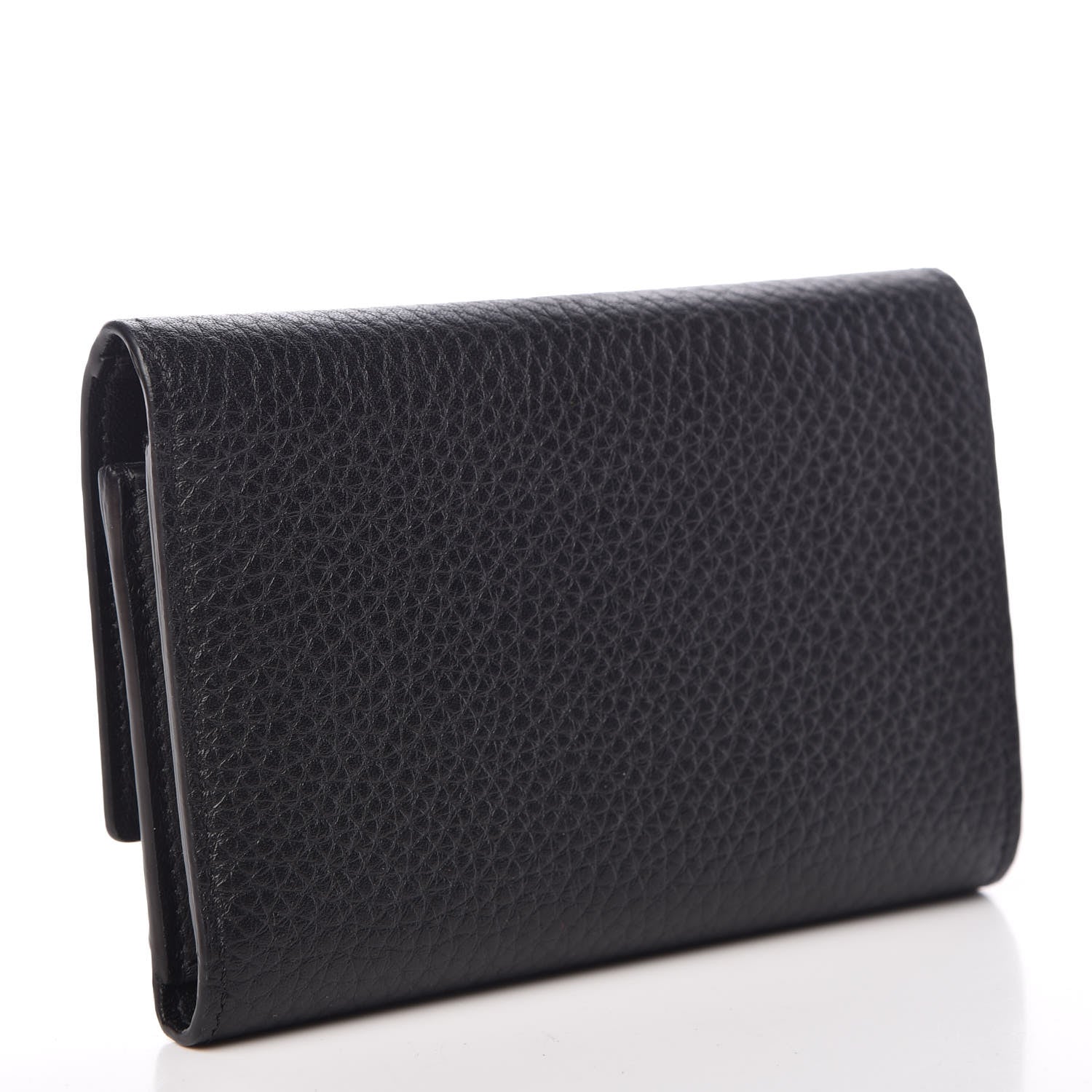 Louis Vuitton Taurillon Capucines Studded Compact Wallet Black 3 of 8