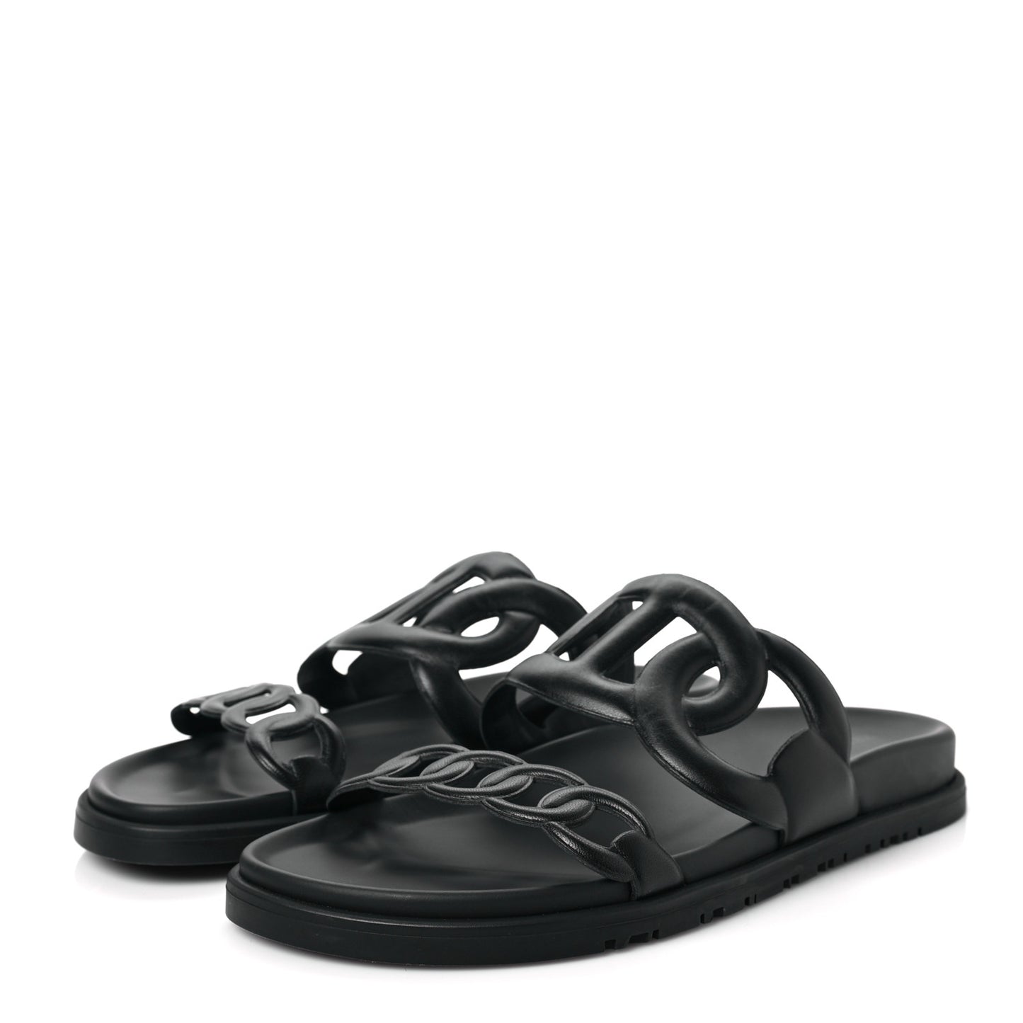 Nappa Extra Sandals 38 Black