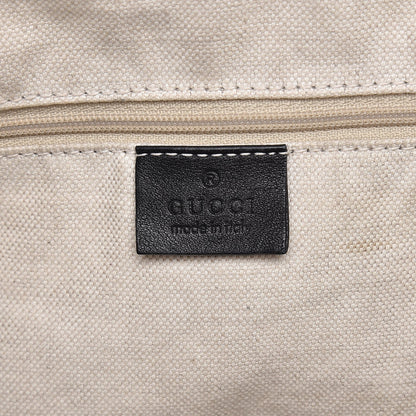 Gucci Guccissima Large Sukey Tote Black 6 of 12