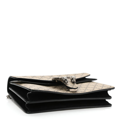 Gucci GG Supreme Monogram Small Dionysus Shoulder Bag Black 4 of 9