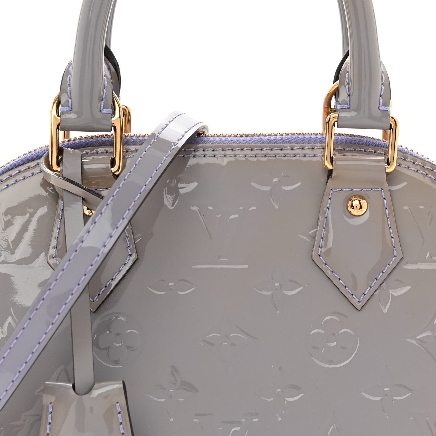 Louis Vuitton Vernis Alma BB Lilac 8 of 14