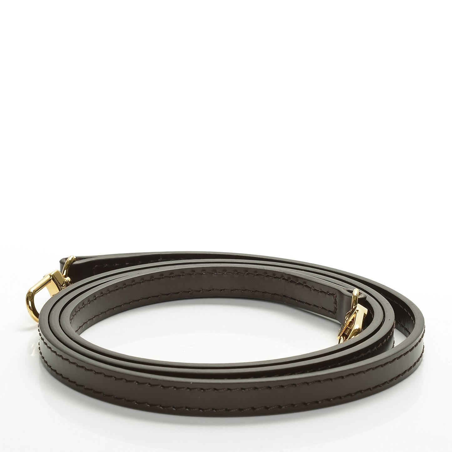 Calfskin 12mm Shoulder Strap Brown