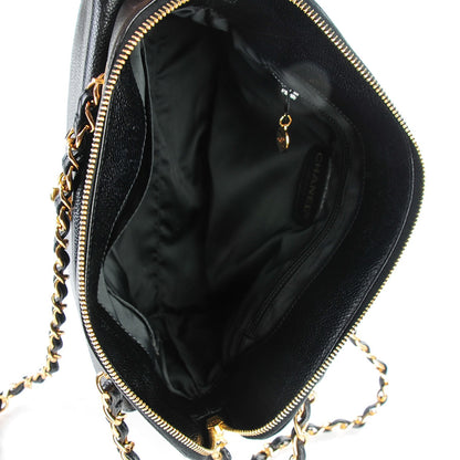 Chanel Caviar Flap Shoulder Bag Black 5 of 8