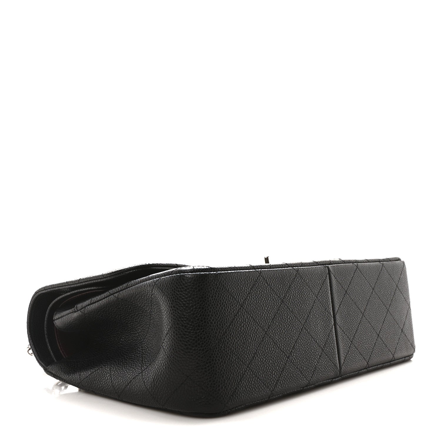 Chanel Caviar Quilted Jumbo Double Flap Black 4 of 11