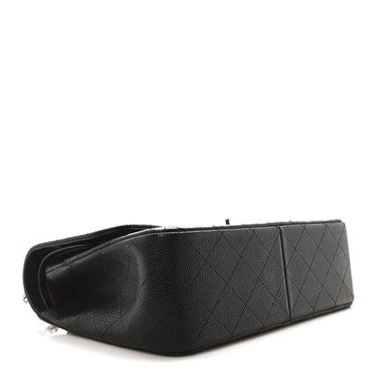 Chanel Caviar Quilted Jumbo Double Flap Black 4 of 11