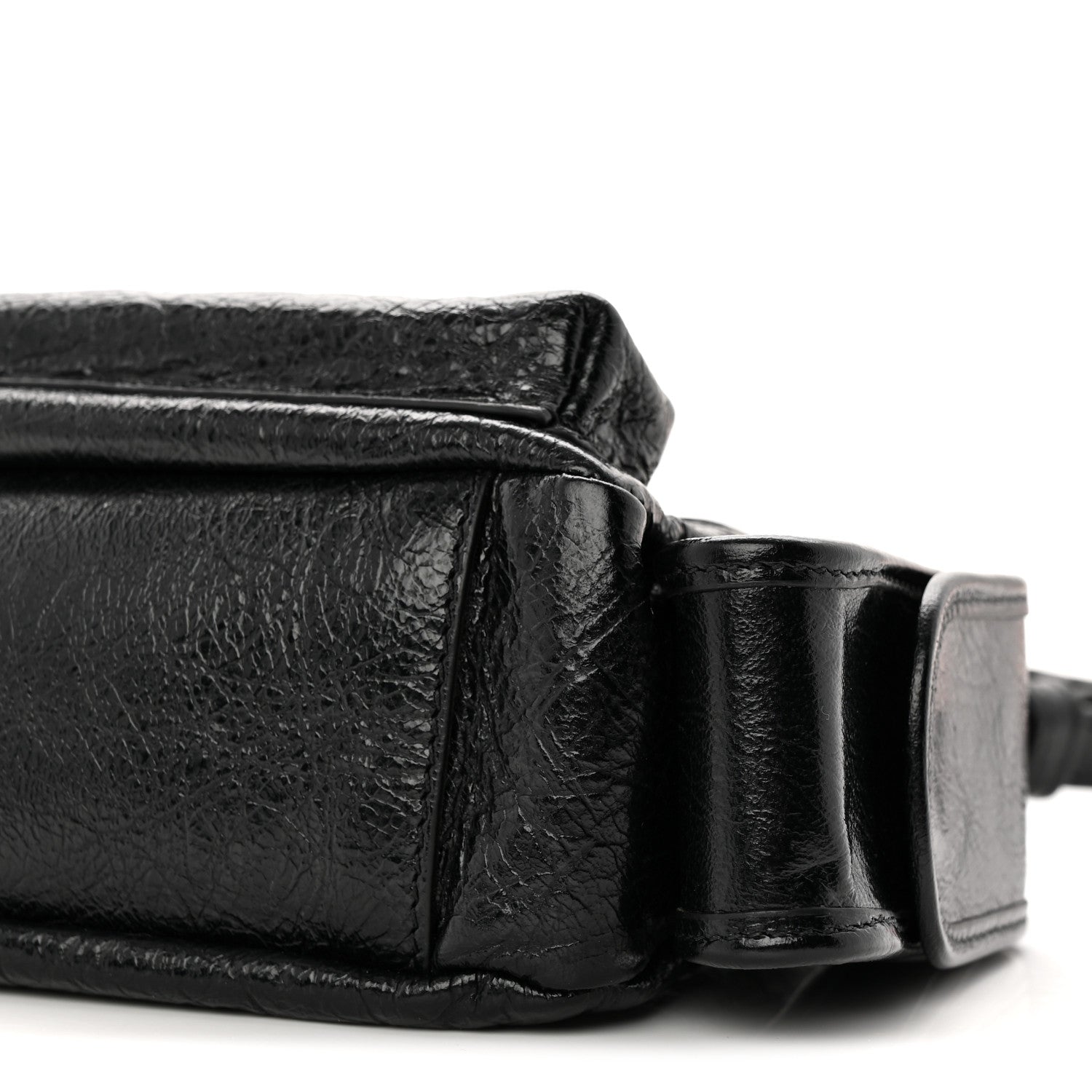 Balenciaga Agneau Arena Superbusy XS Sling Zip Shoulder Bag Black Black 10 of 10