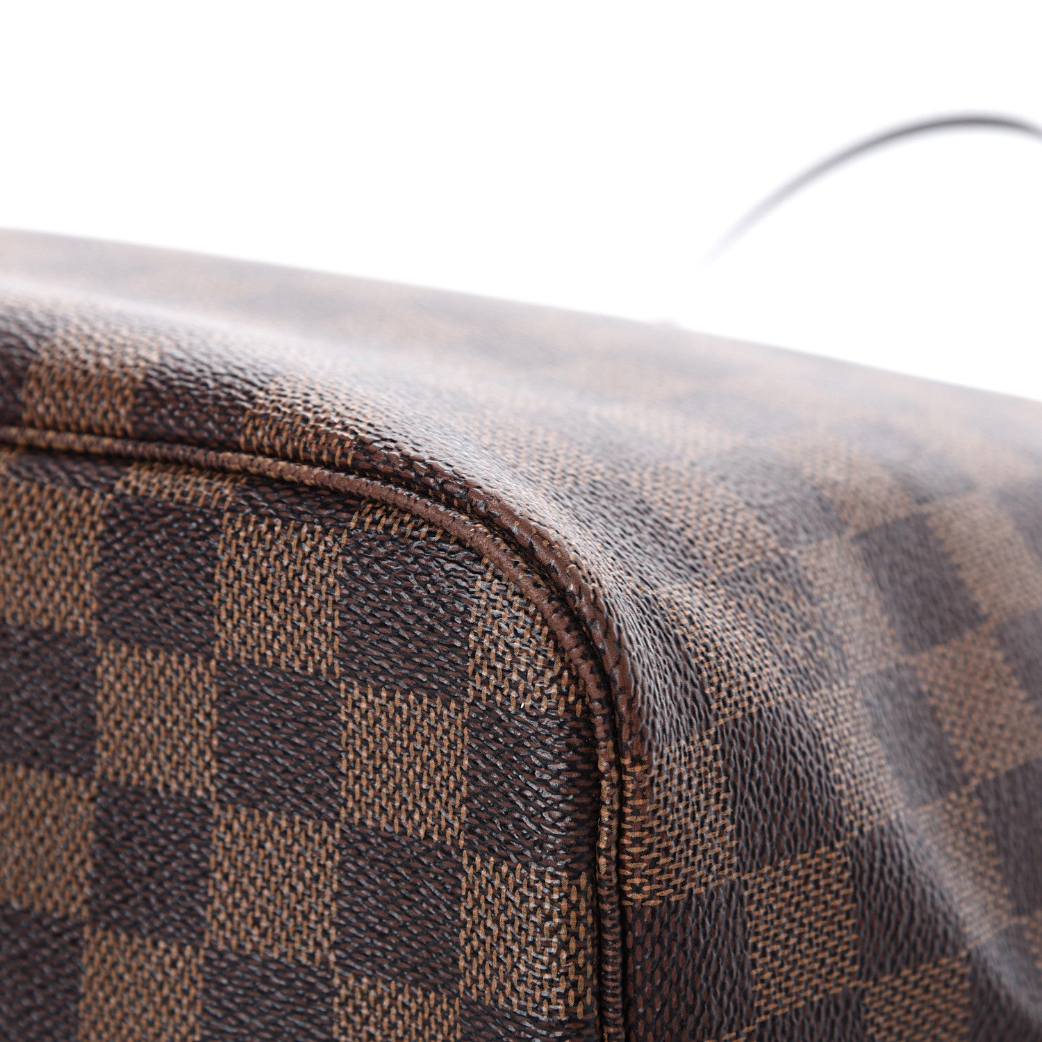 Louis Vuitton Damier Ebene Neo Neverfull MM Rose Ballerine 13 of 21