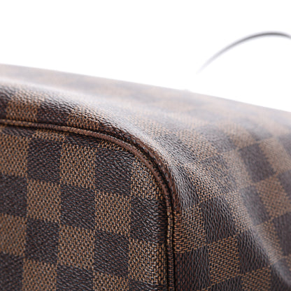 Louis Vuitton Damier Ebene Neo Neverfull MM Rose Ballerine 13 of 21