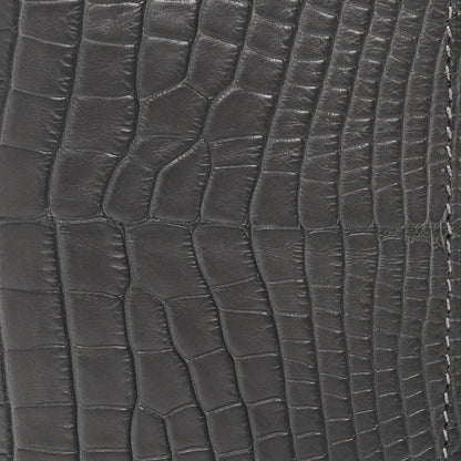 Hermes Matte Alligator MC2 Euclide Card Holder Graphite 7 of 8