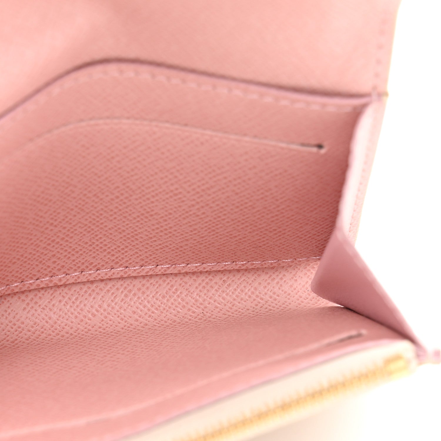 Louis Vuitton Damier Azur Rosalie Coin Purse Rose Ballerine 5 of 8