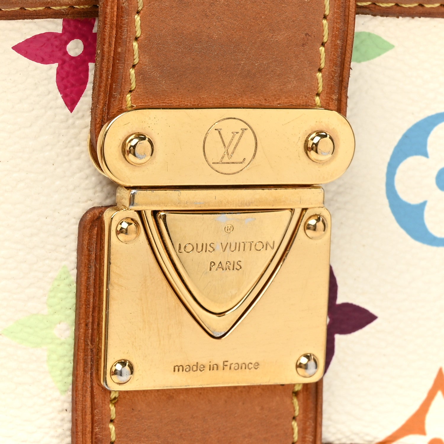 Louis Vuitton Monogram Multicolor Shirley White 6 of 16