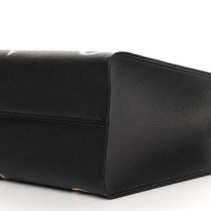 Louis Vuitton Empreinte Monogram Giant Onthego MM Black Beige 9 of 9