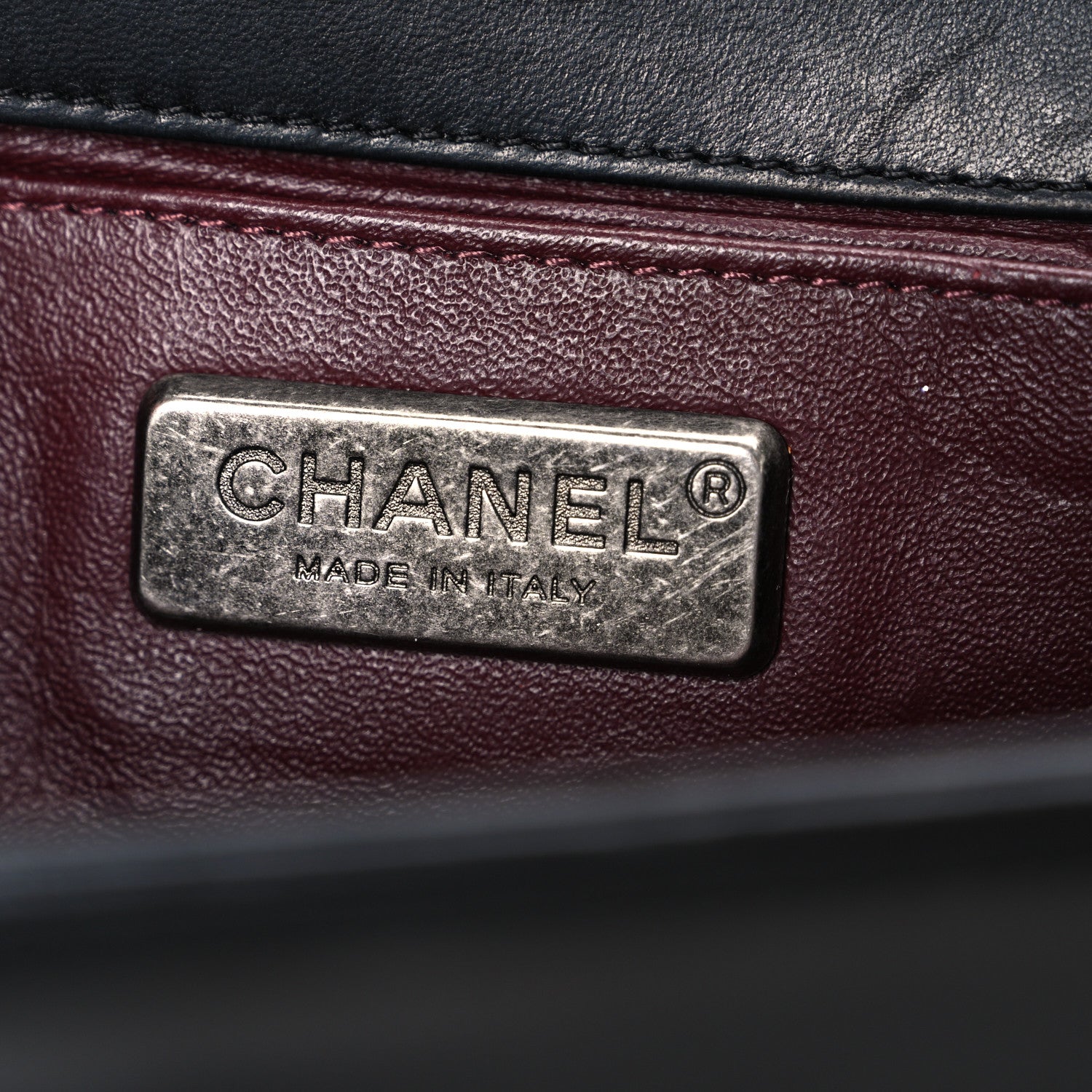 Chanel Goat Hair Medium Celtic Boy Flap Black 6 of 11