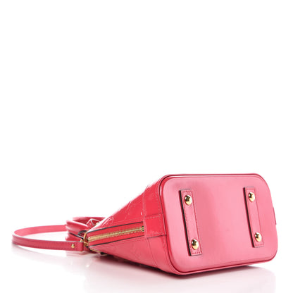 Louis Vuitton Vernis Alma BB Hot Pink 4 of 17