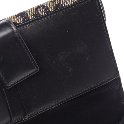 Christian Dior Monogram Charms Continental Wallet Black 8 of 11