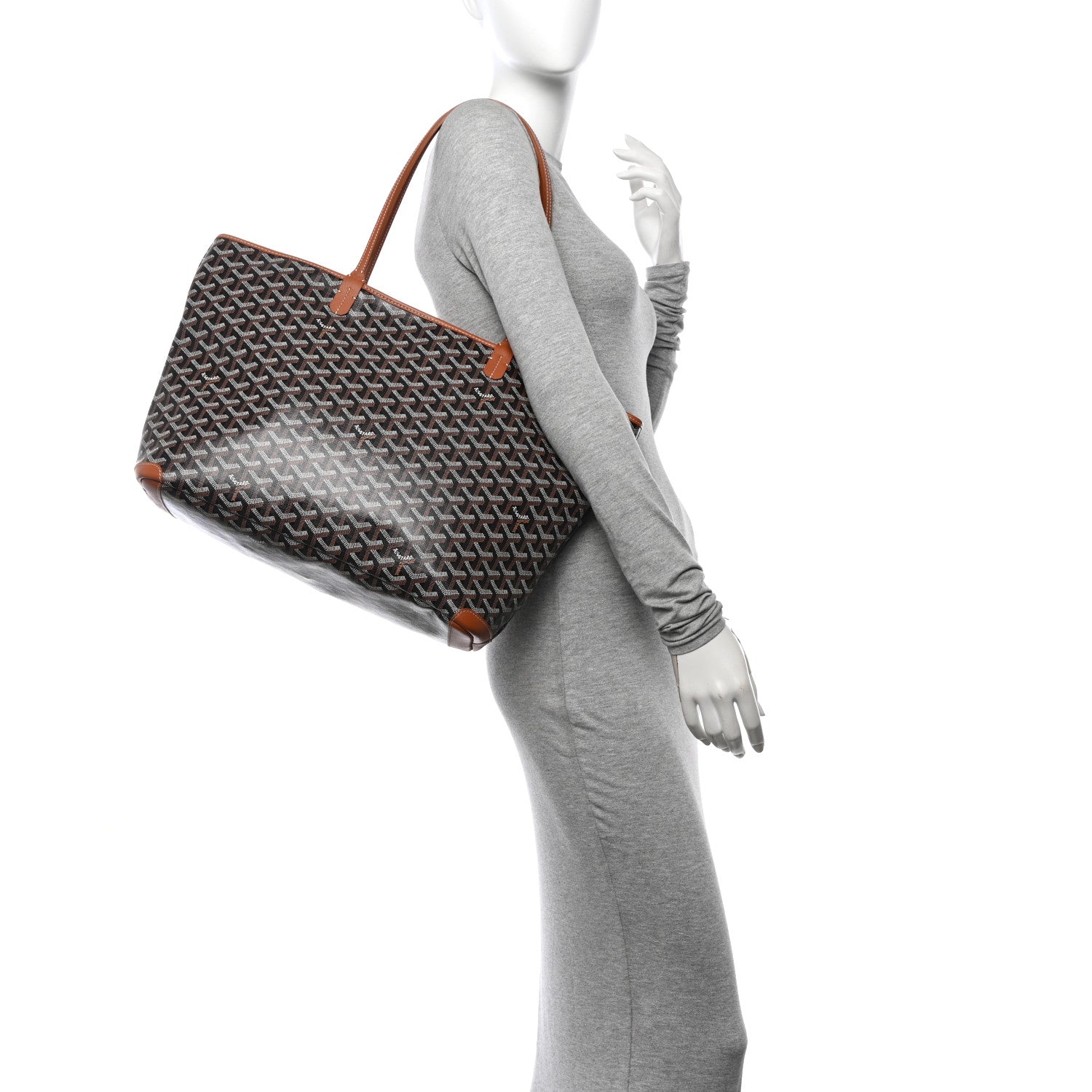 Goyard Goyardine Artois MM Black Gold 2 of 10
