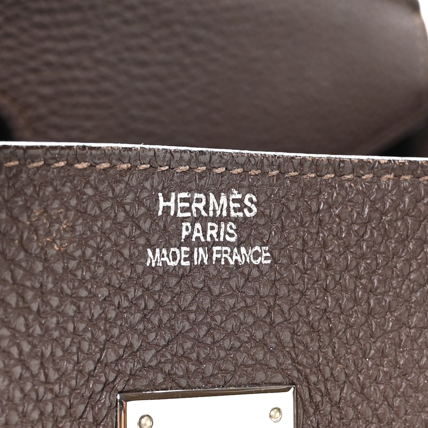 Hermes Togo BIRKIN 35 Chocolate 5 of 12