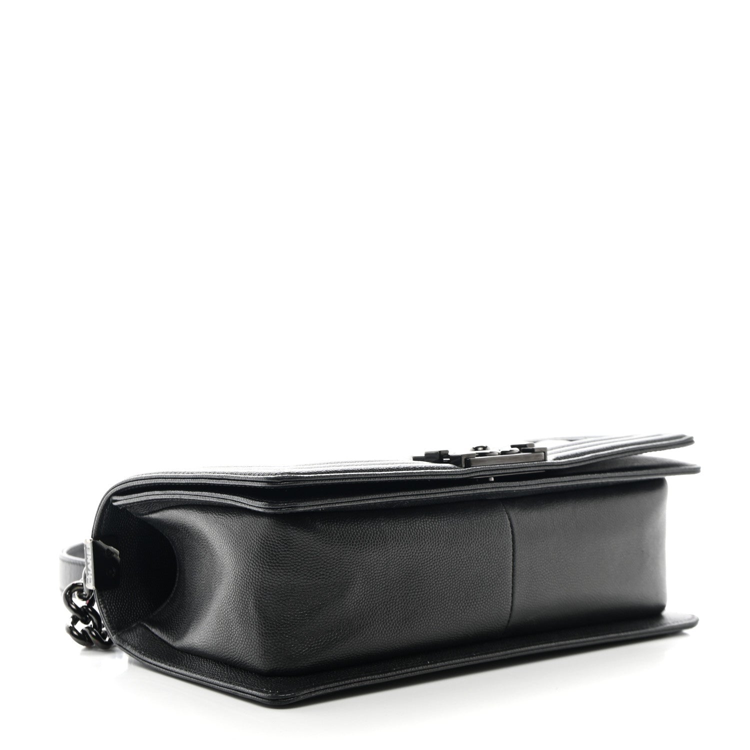 Chanel Caviar Quilted Medium Boy Flap So Black 4 of 10