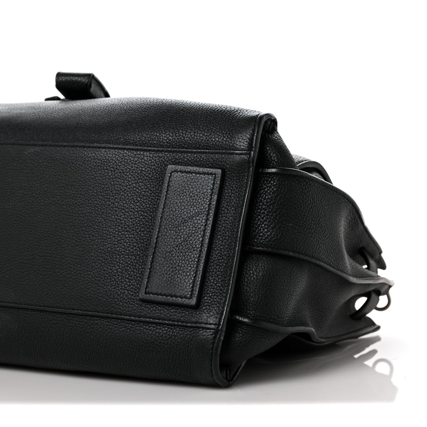 Grained Calfskin Souple Sac De Jour Black