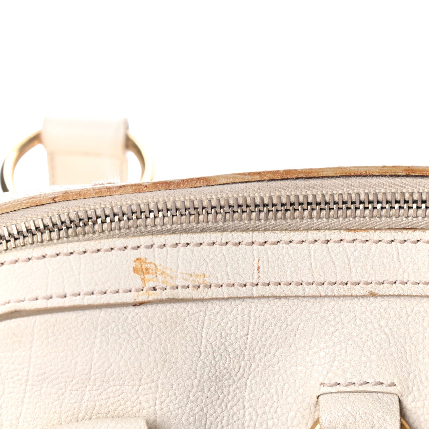 Saint Laurent Calfskin Large Muse Ivory 10 of 11