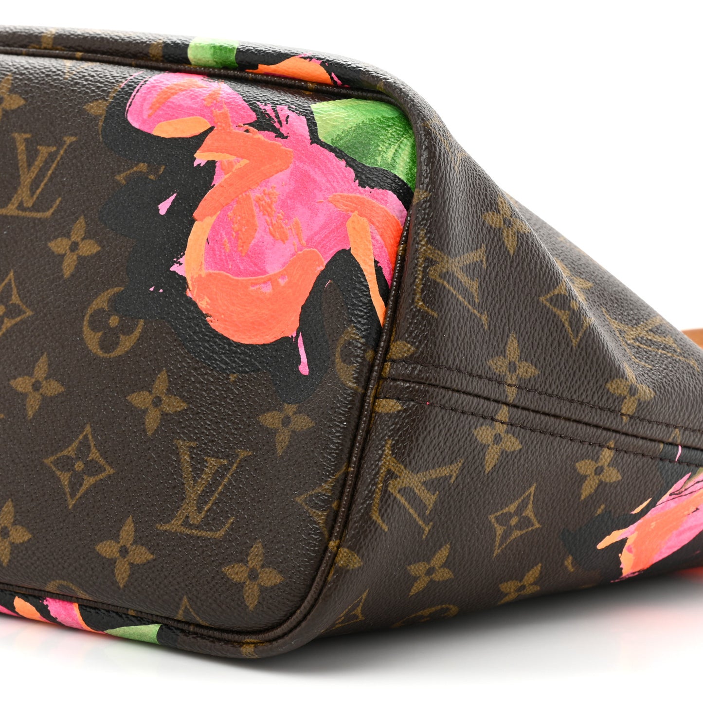 Monogram Roses Neverfull MM