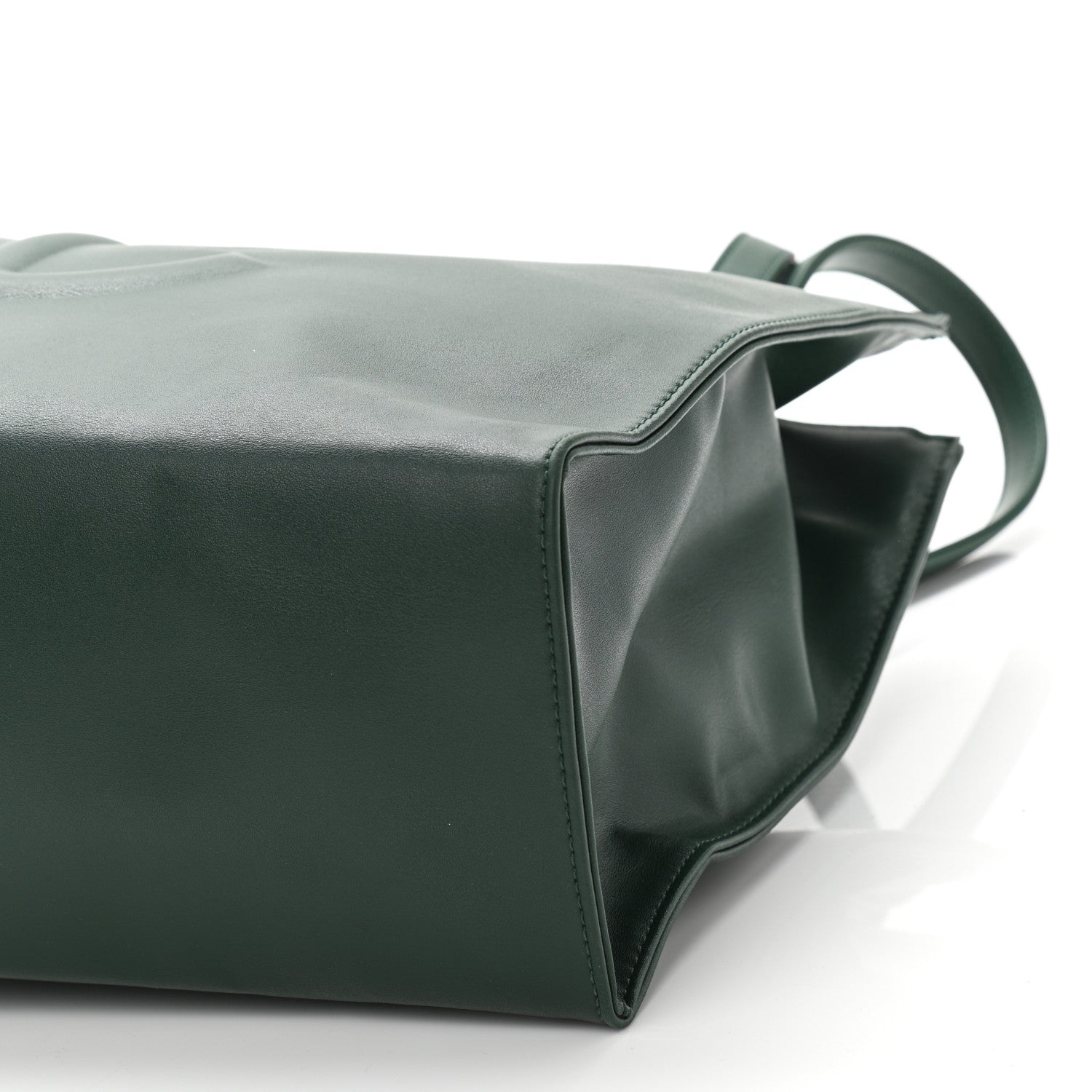 Telfar Vegan Leather Medium Shopping Bag Dark Olive 10 of 11