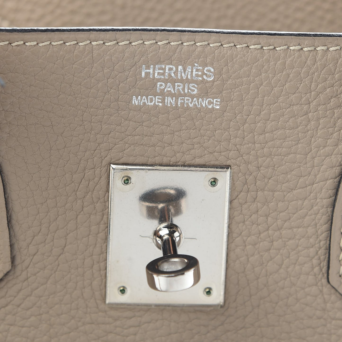 Togo Birkin 35 Gris Tourterelle