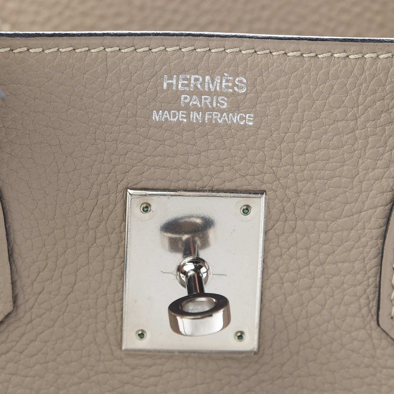Hermes Togo Birkin 35 Gris Tourterelle 6 of 9