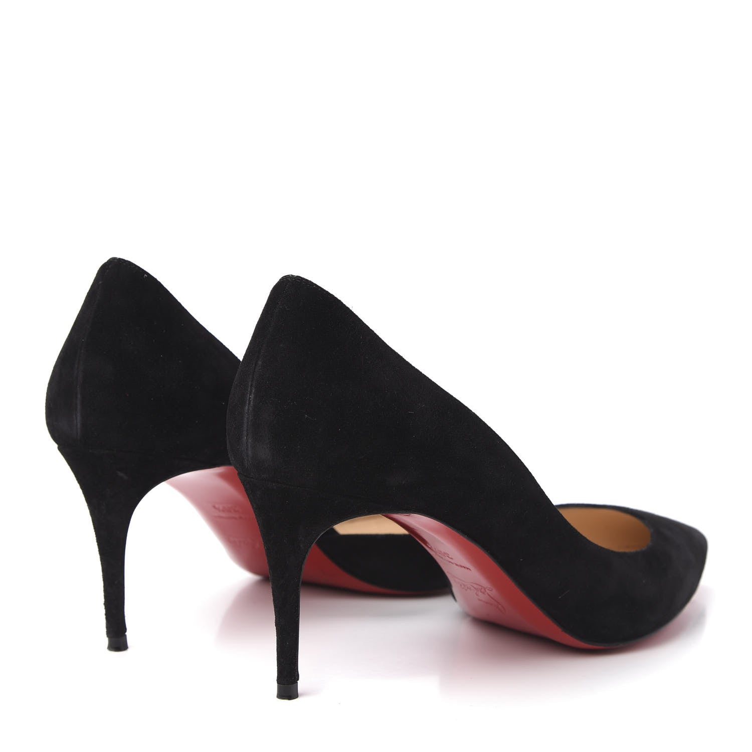 Christian Louboutin Veau Velours Iriza 70 Pumps 39.5 Black 4 of 8