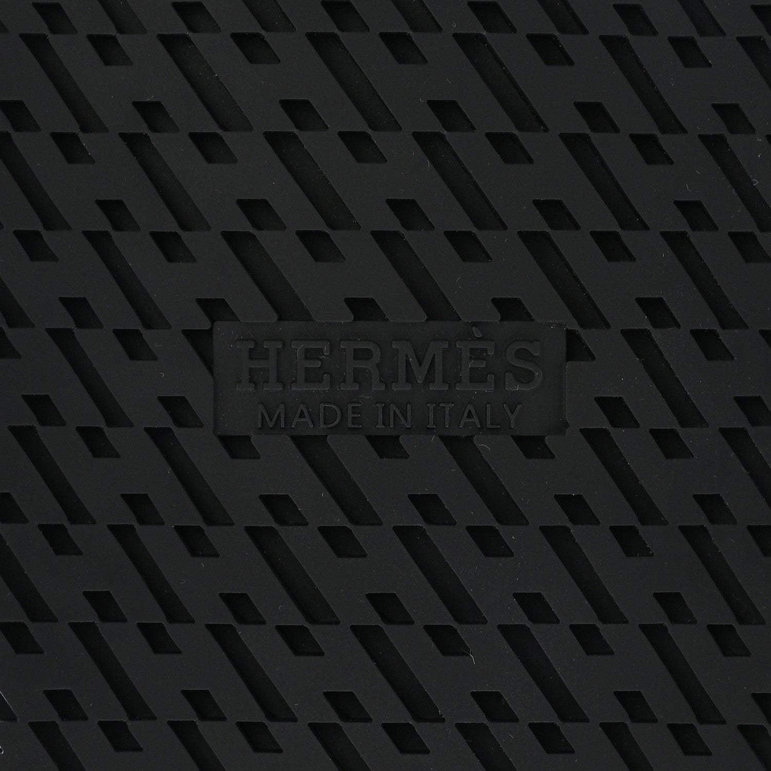 Hermes Calfskin Mens Chypre Sandals 41.5 Black 6 of 10