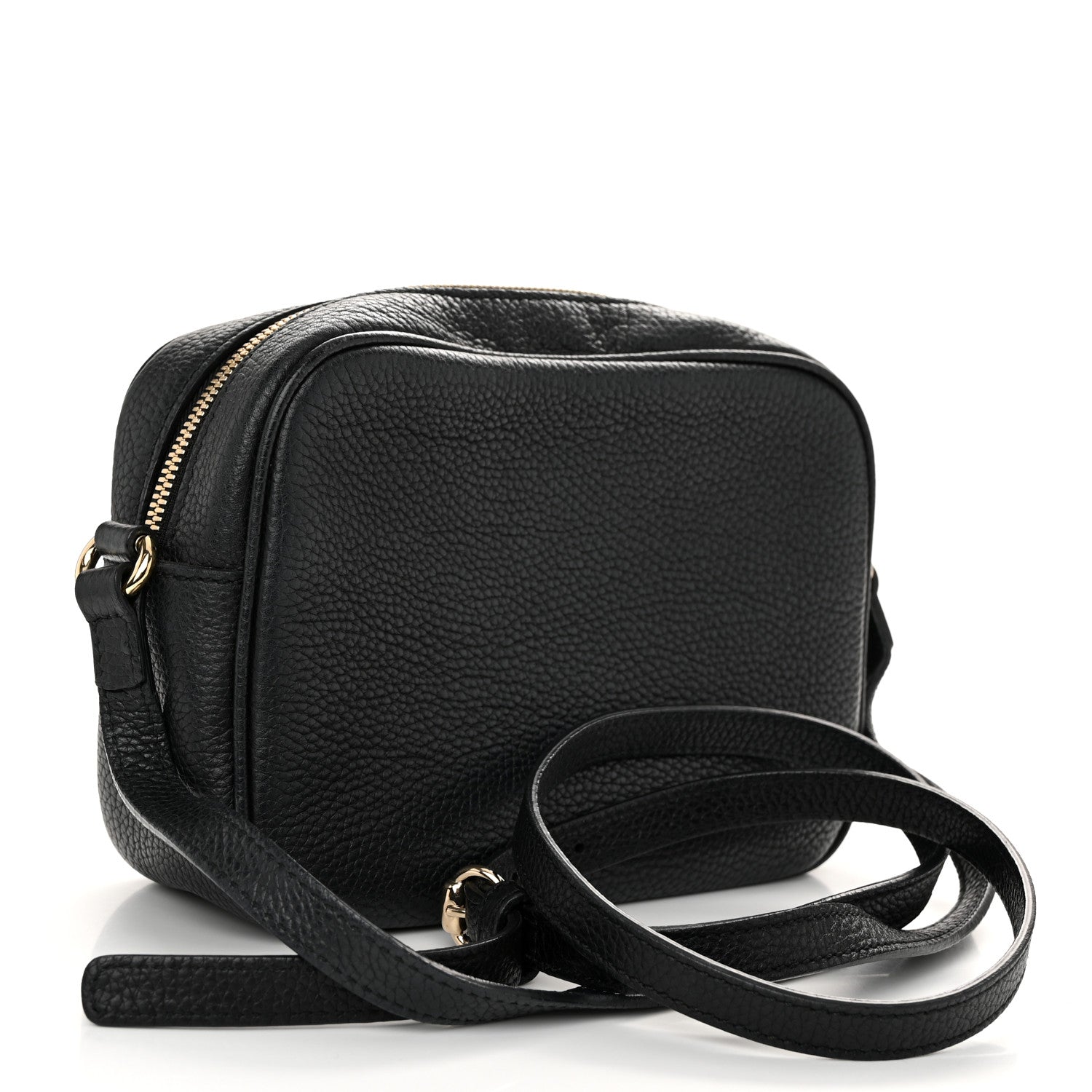 Gucci Pebbled Calfskin Small Soho Disco Bag Black 3 of 12