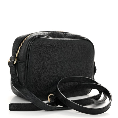 Gucci Pebbled Calfskin Small Soho Disco Bag Black 3 of 12