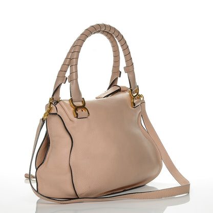 Chloe Calfskin Medium Marcie Satchel Anemone Pink 3 of 6