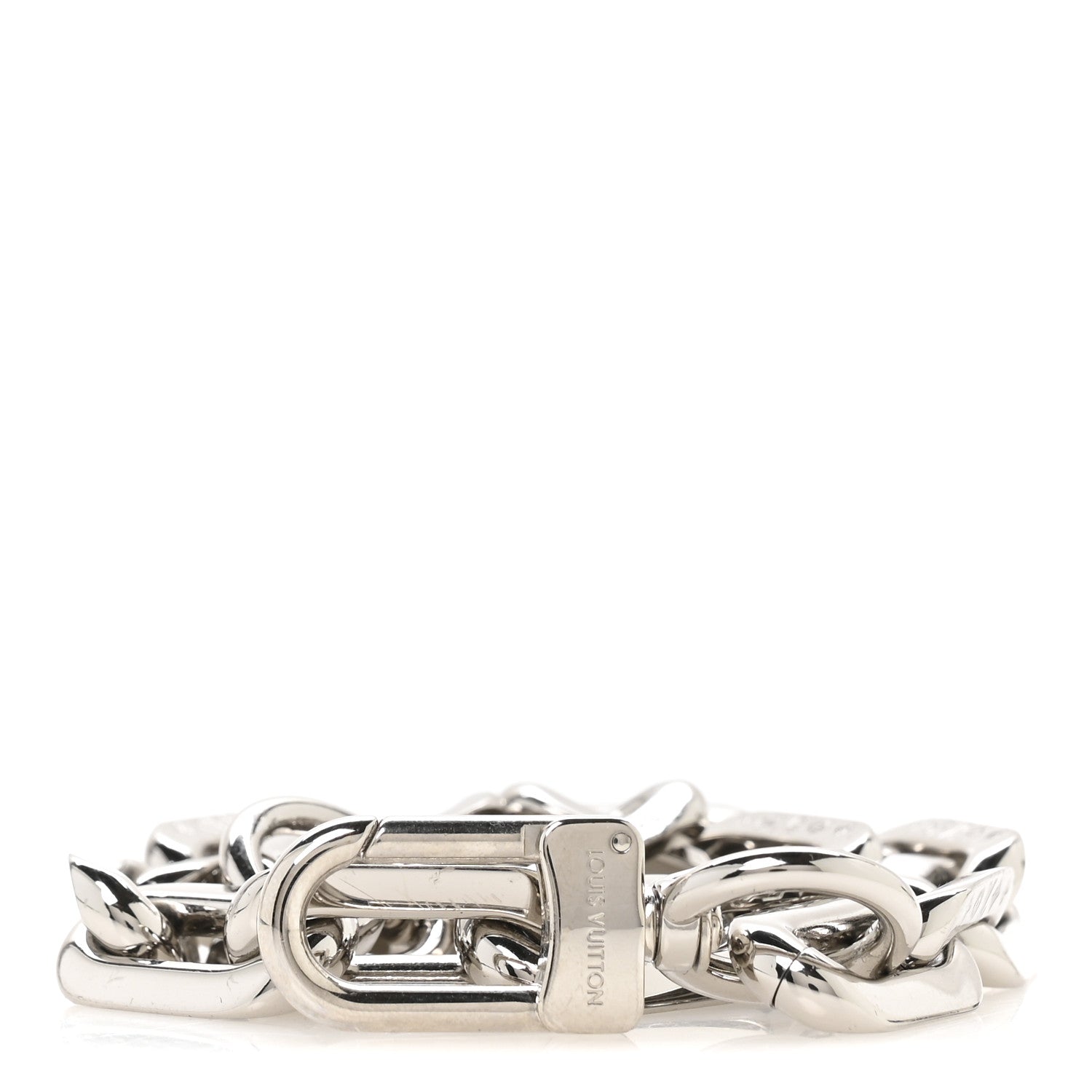 Louis Vuitton Metal Coussin Chain Strap Silver 1 of 3