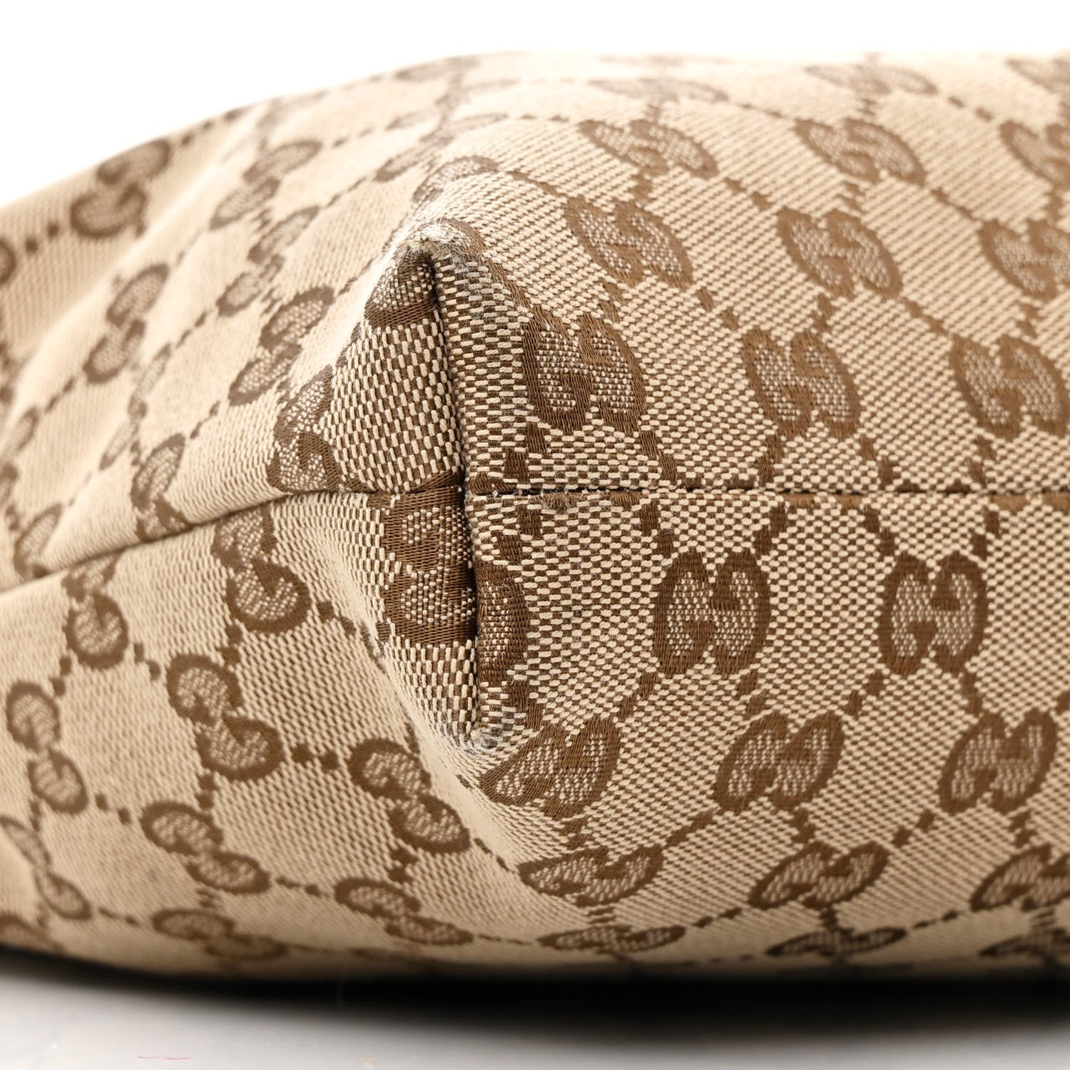 Gucci Monogram Medium Flat Messenger Bag Off White 9 of 11