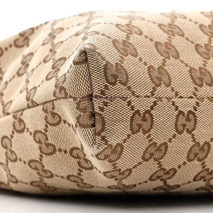 Gucci Monogram Medium Flat Messenger Bag Off White 9 of 11