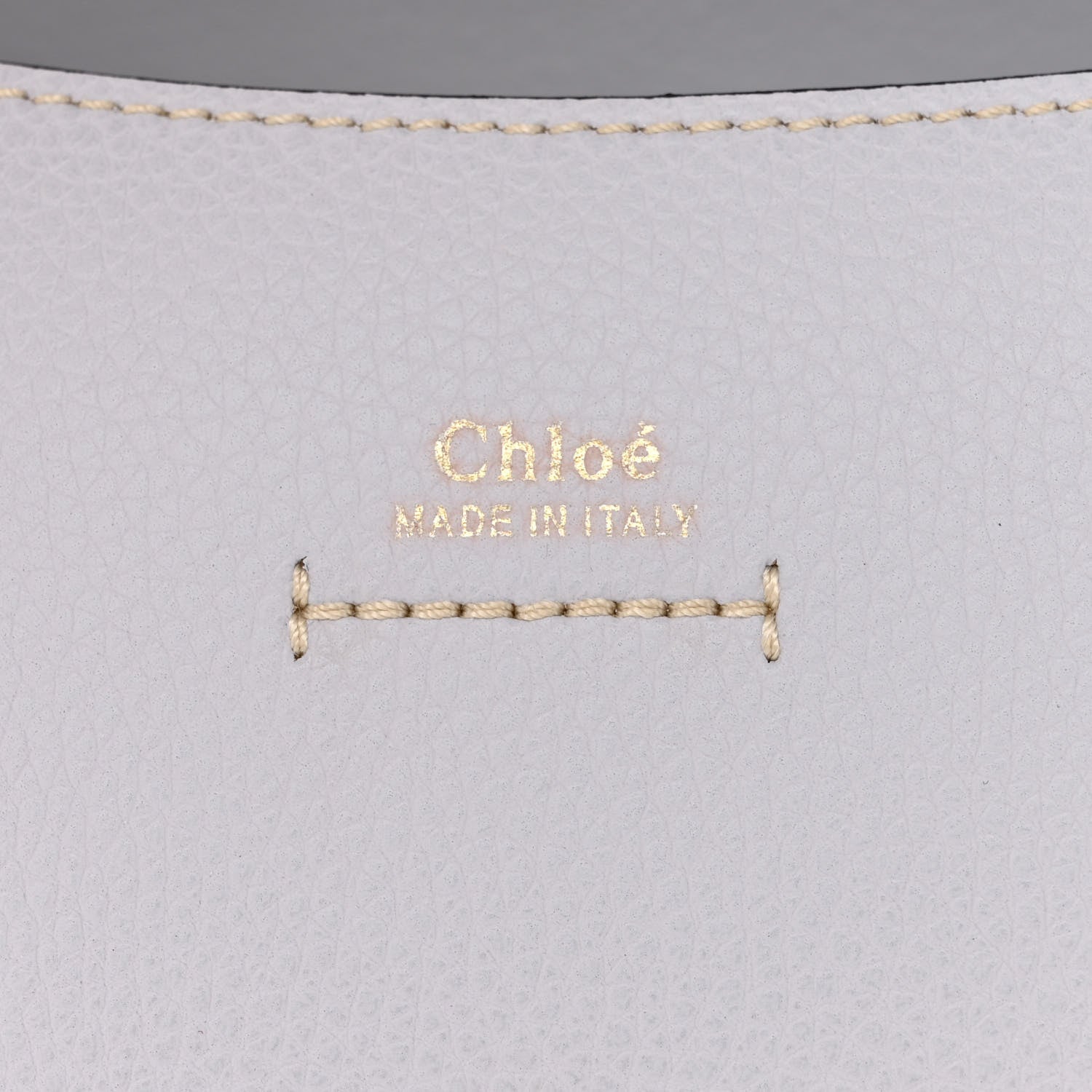 Chloe Grained Calfskin Small Darryl Saddle Crossbody Bag Light Cloud 6 of 12
