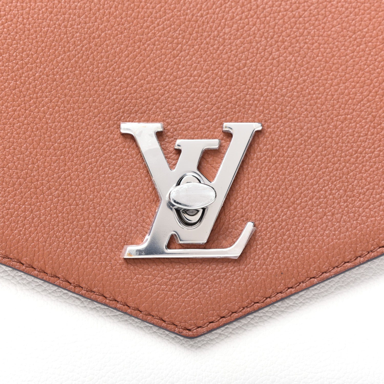 Louis Vuitton Soft Calfskin My Lockme Top Handle Caramel Creme Black 10 of 12