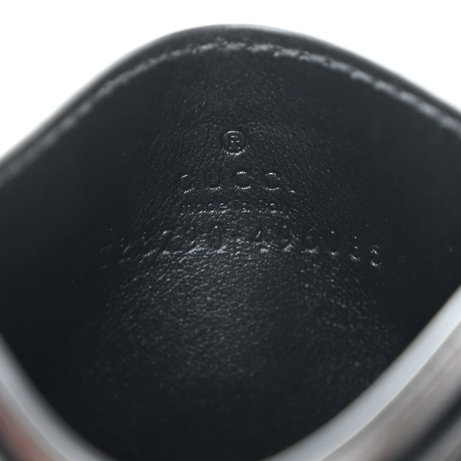 Gucci Calfskin GG Matelasse Card Holder Black 6 of 8