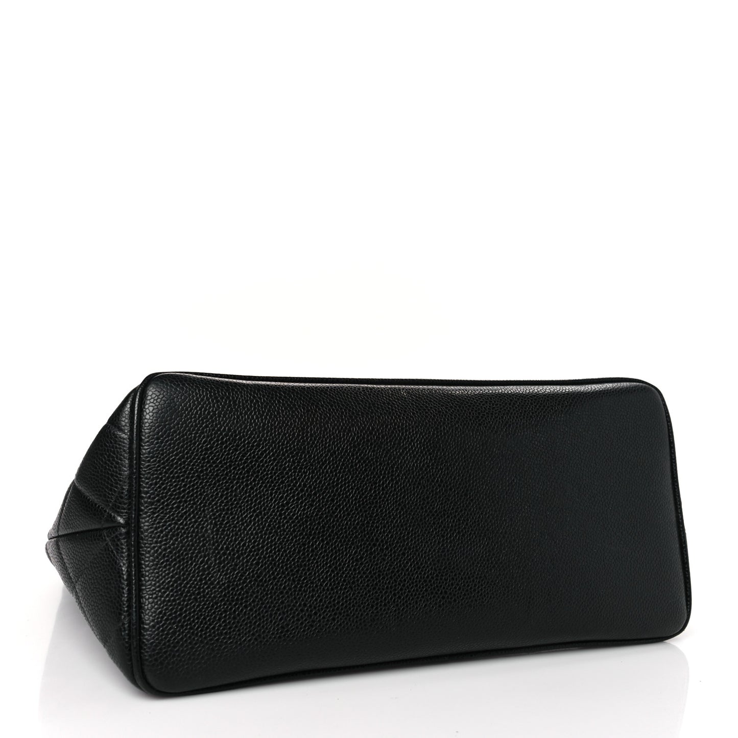 Caviar Quilted Medallion Tote Black