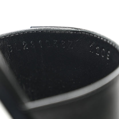 Hermes Calfskin Giulia Sandals 35.5 Black 8 of 12