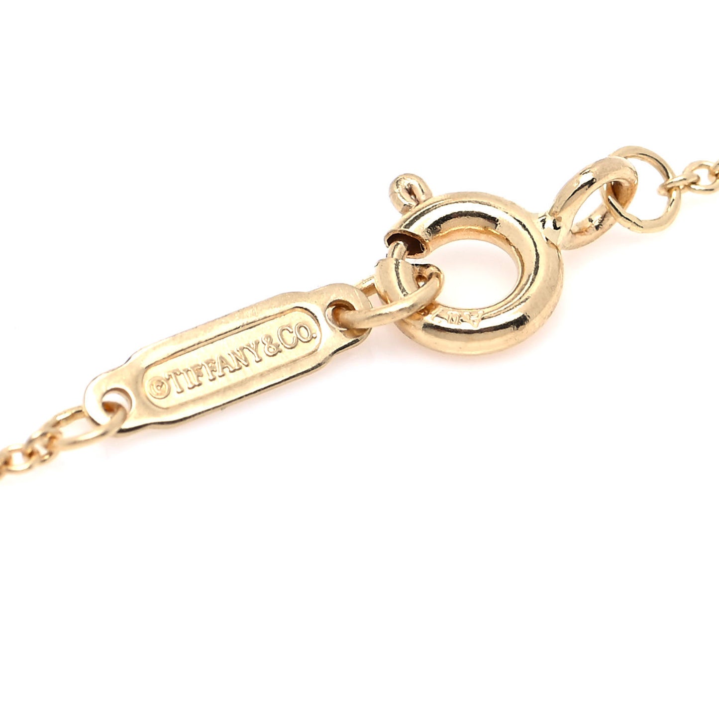 18K Yellow Gold Diamond Atlas Pierced Pendant Necklace
