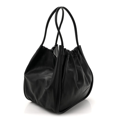 Proenza Schouler Calfskin XL Ruched Tote Black 4 of 10