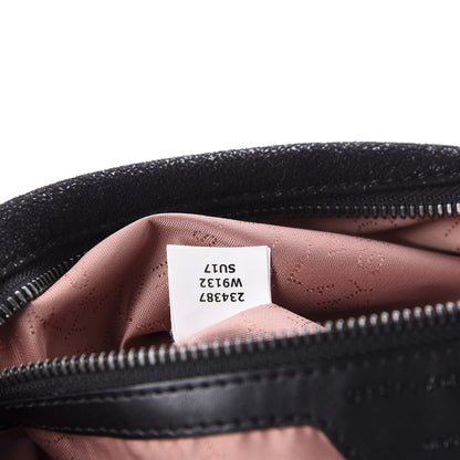 Stella McCartney Shaggy Deer Falabella Fold Over Tote Black 10 of 11