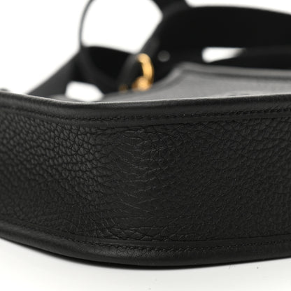 Hermes Taurillon Clemence Evelyne TPM Black 9 of 11