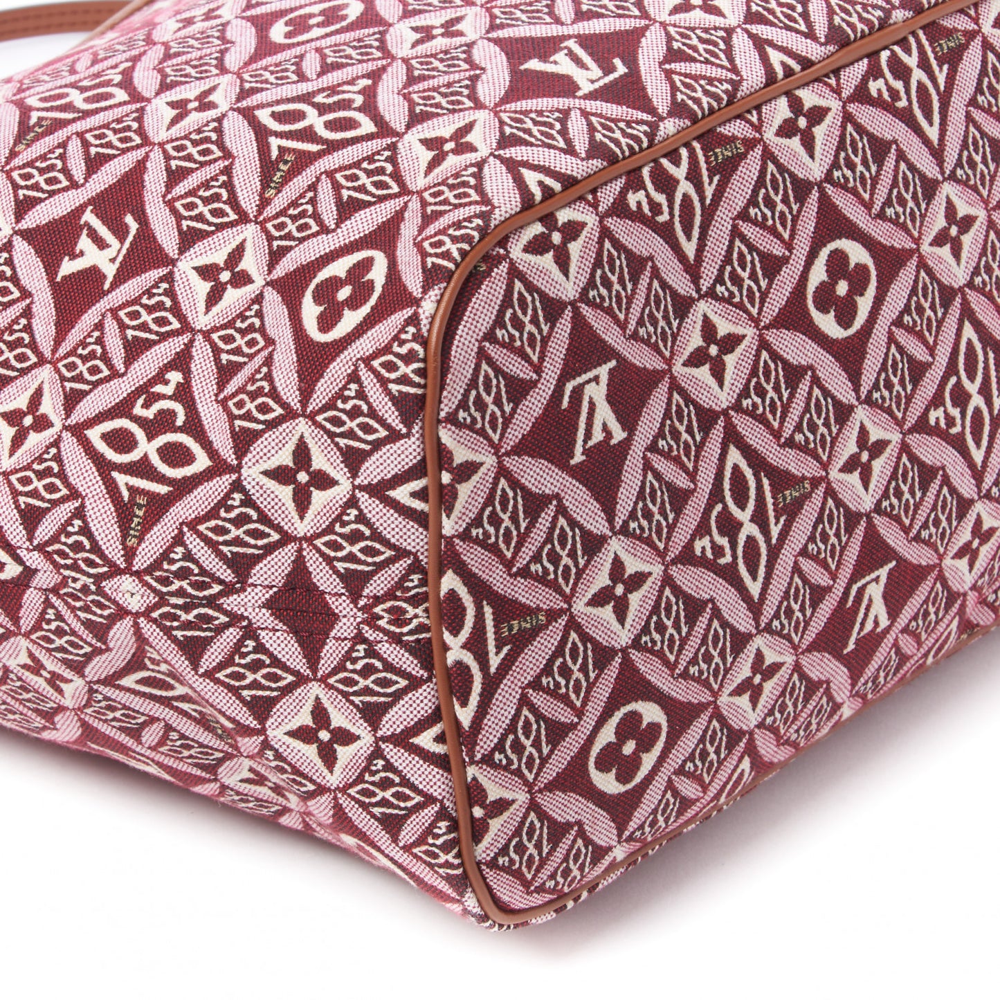 Jacquard Since 1854 Neverfull MM Bordeaux