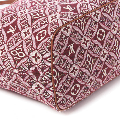 Louis Vuitton Jacquard Since 1854 Neverfull MM Bordeaux 5 of 8