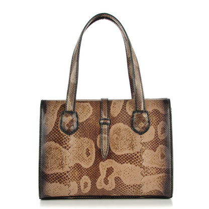 Bottega Veneta Watersnake Accordion Satchel 1 of 9