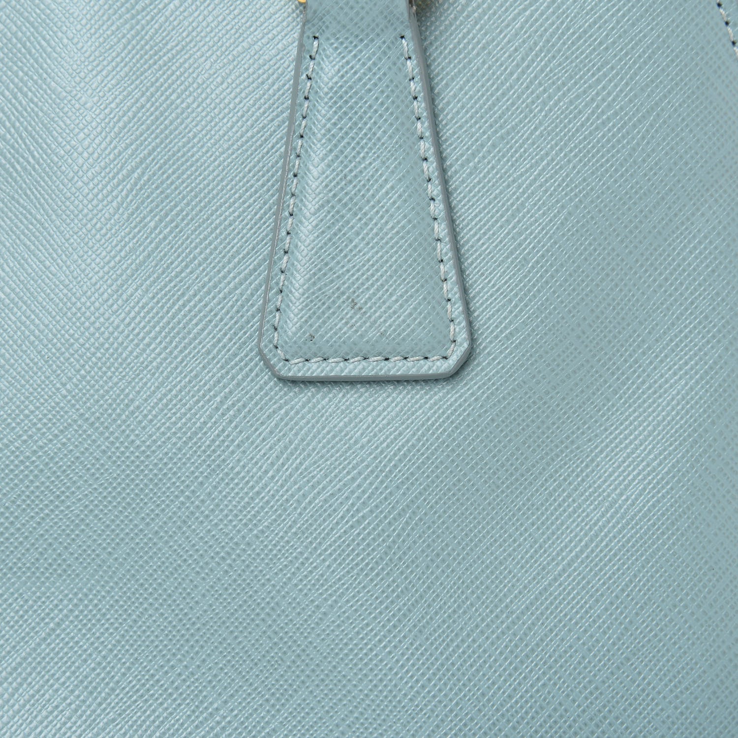 Prada Saffiano Mini Galleria Double Zip Tote Turchese 11 of 12